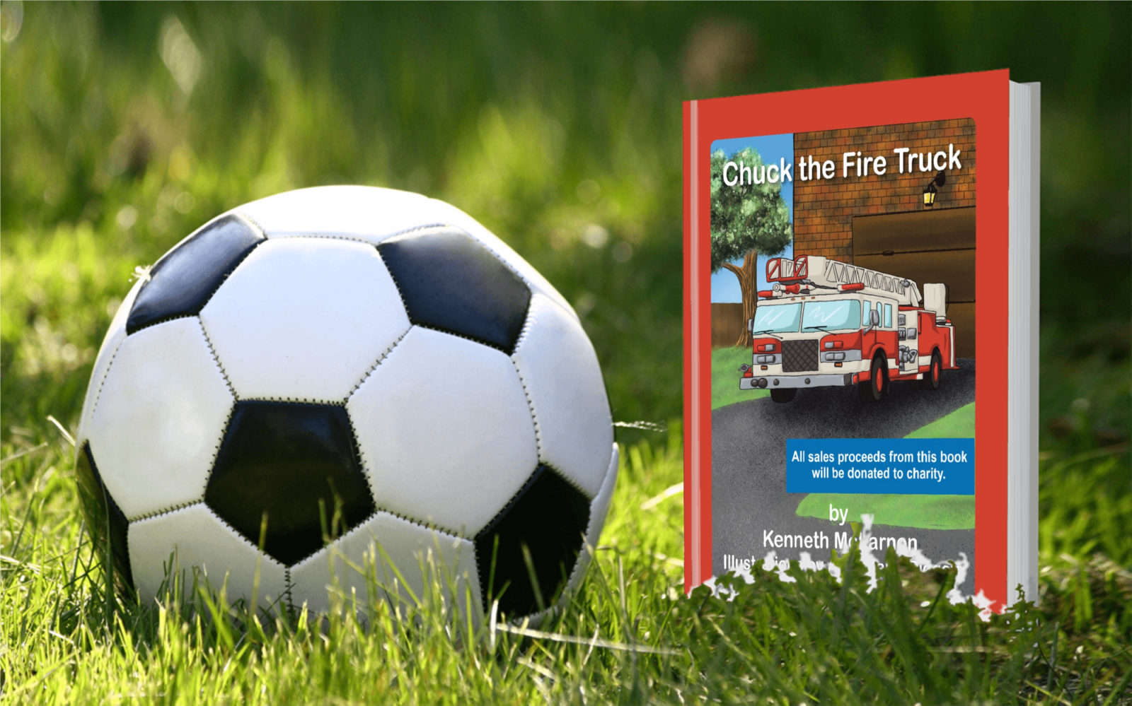 Chuck the Fire Truck with Football